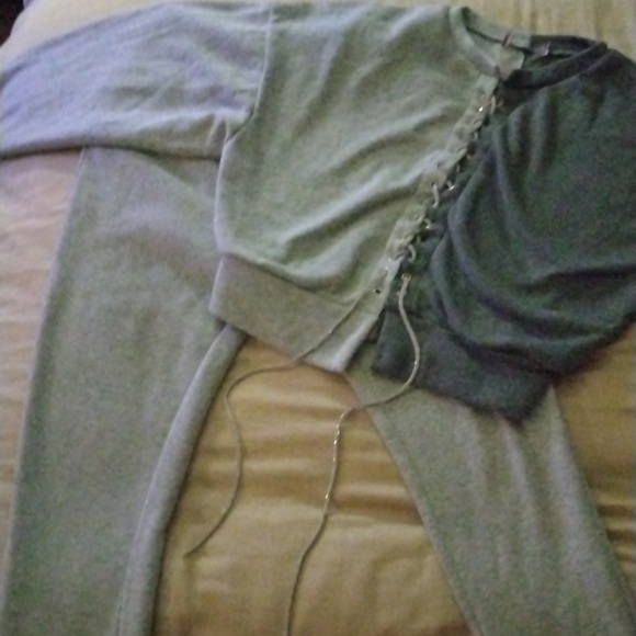 String A Bling not sure | Pants & Jumpsuits | Super Cute 2 Piece Bling String Laced ...